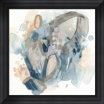 Framed Soft Vortex II Print
