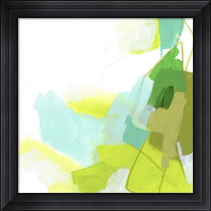 Framed Seaglass Curio I Print