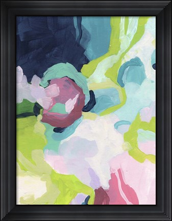 Framed Storm Circle I Print