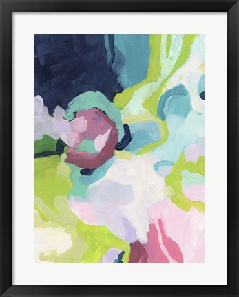 Framed Storm Circle I Print