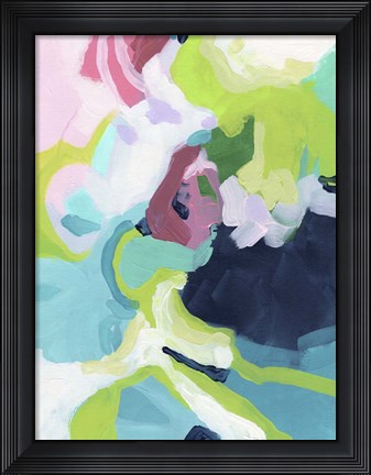 Framed Storm Circle II Print