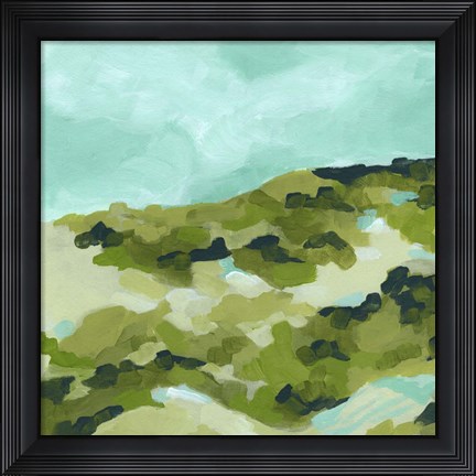 Framed Spring Hillside II Print