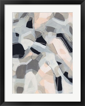 Framed Puzzle Field I Print