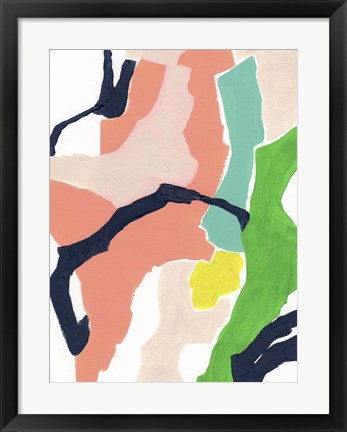 Framed Color Current I Print