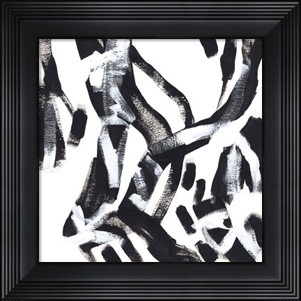Framed Onyx Code IV Print