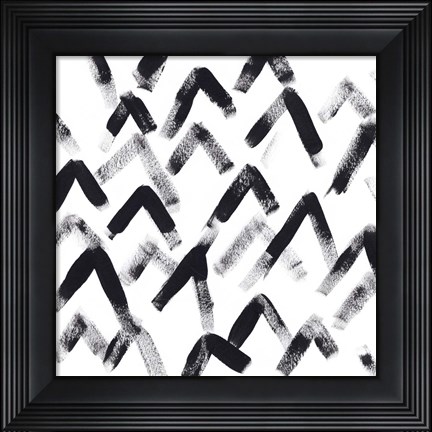 Framed Onyx Code VI Print