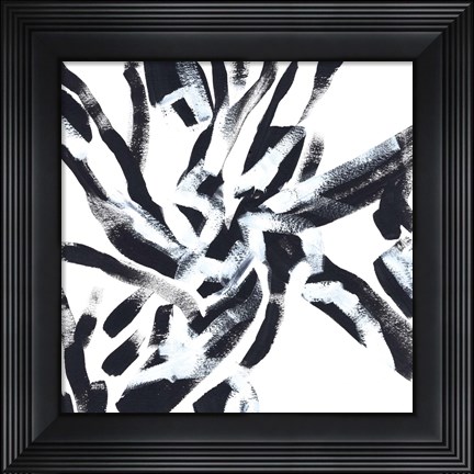 Framed Onyx Code VII Print