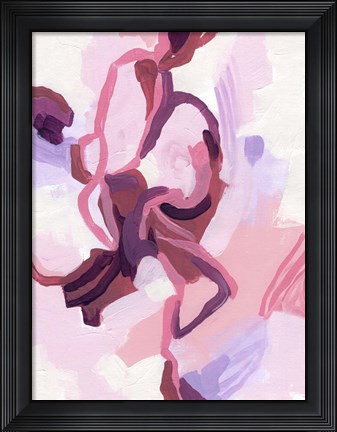 Framed Gardenia Abstract I Print