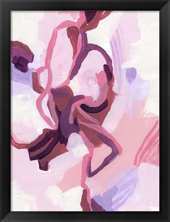 Framed Gardenia Abstract I Print