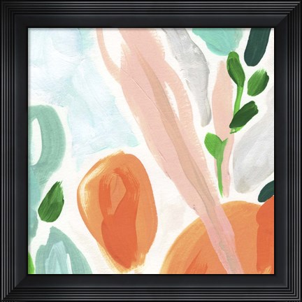 Framed Primal Flora II Print