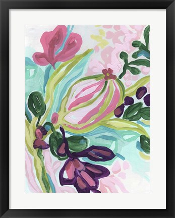 Framed Tropic Expression II Print