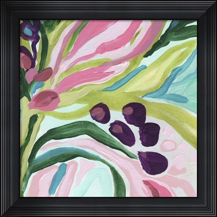 Framed Tropic Expression IV Print