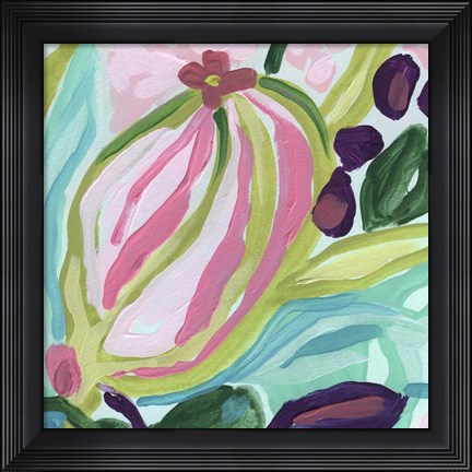 Framed Tropic Expression VI Print