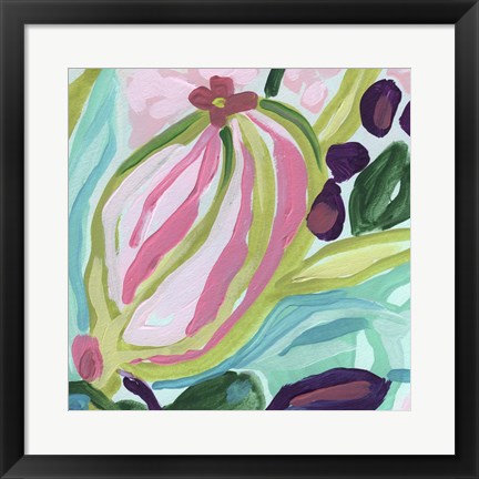 Framed Tropic Expression VI Print