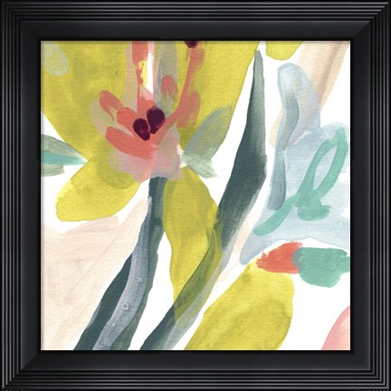 Framed Tropical Impulse VI Print