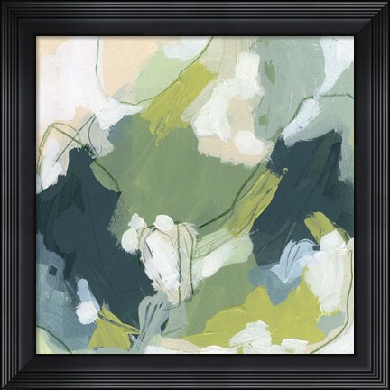 Framed Emerald Storm IV Print