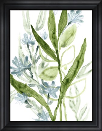 Framed Meadow Blues I Print