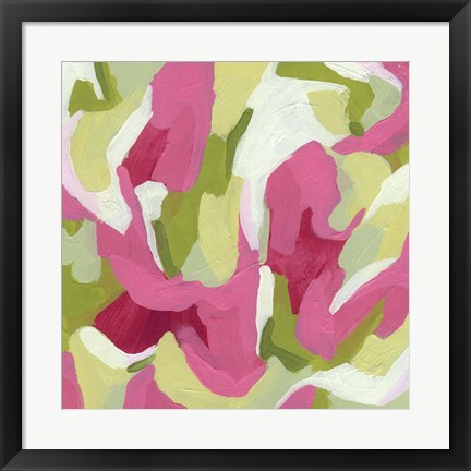 Framed Chromatic Topography II Print