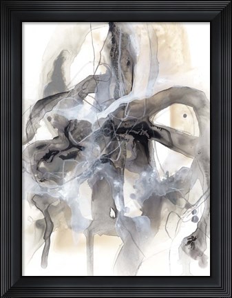 Framed Electron Storm I Print