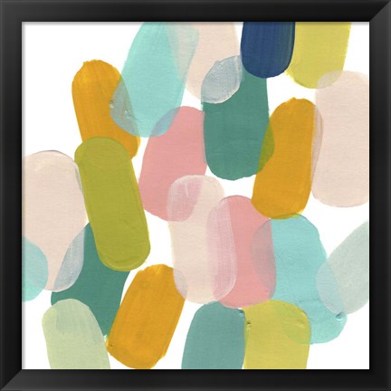 Framed Color Spree I Print