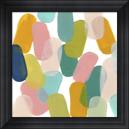 Framed Color Spree IV Print