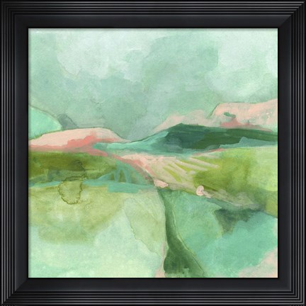 Framed Mint Valley II Print