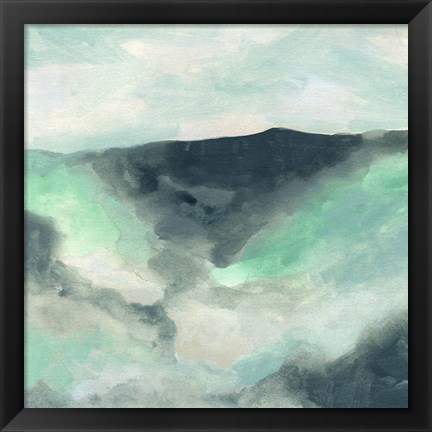 Framed Cloud Valley II Print
