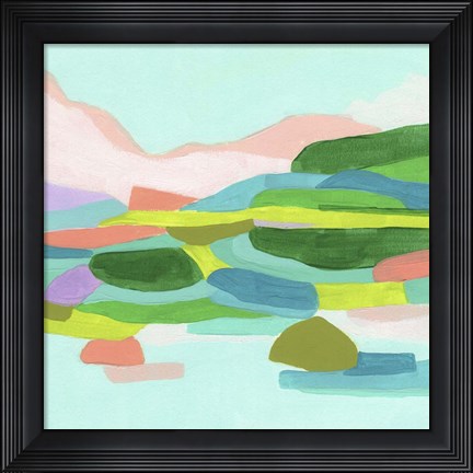 Framed Coastal Confection I Print