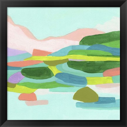 Framed Coastal Confection I Print