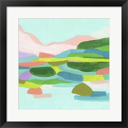 Framed Coastal Confection I Print