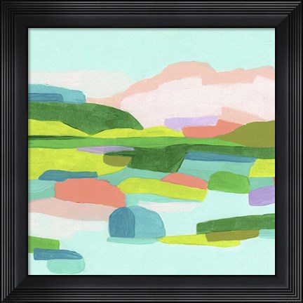 Framed Coastal Confection II Print
