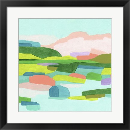 Framed Coastal Confection II Print