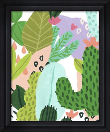 Framed Party Plants II Print