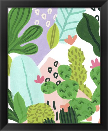 Framed Party Plants IV Print