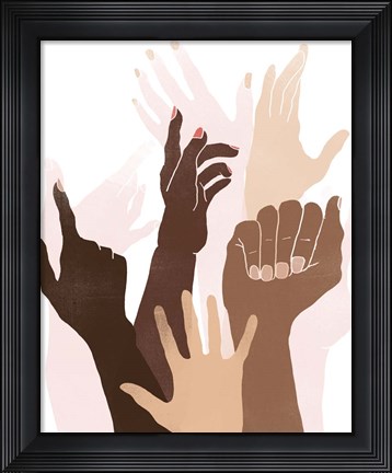 Framed Reach &amp; Rise II Print