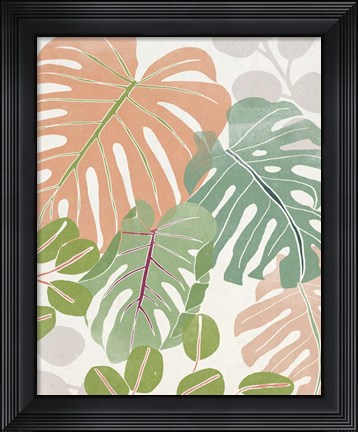 Framed Sherbet Tropical II Print