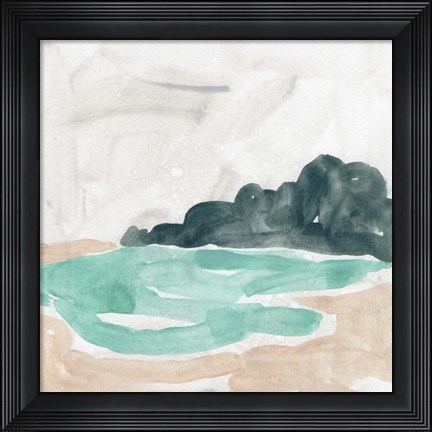 Framed Landscape Cameo V Print