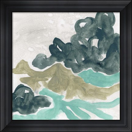 Framed Landscape Cameo IX Print