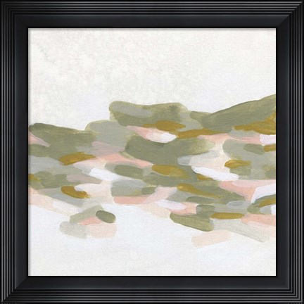 Framed Hillside Impressions II Print
