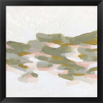 Framed Hillside Impressions II Print