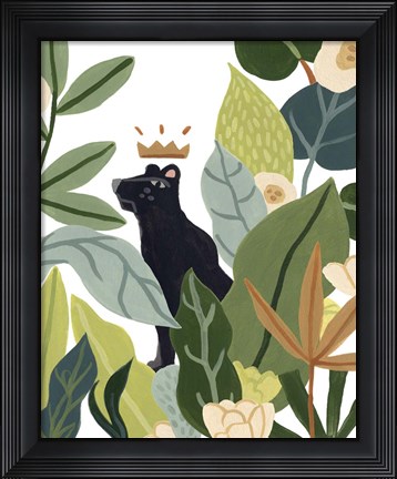 Framed Panther Magic II Print