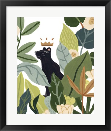 Framed Panther Magic II Print