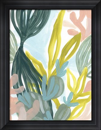 Framed Coral Garden I Print