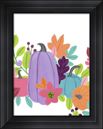Framed Bright Harvest II Print