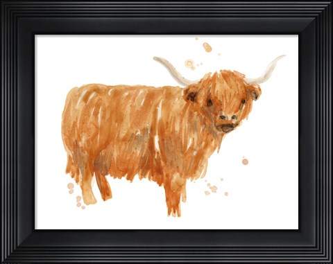 Framed Highland Squad I Print