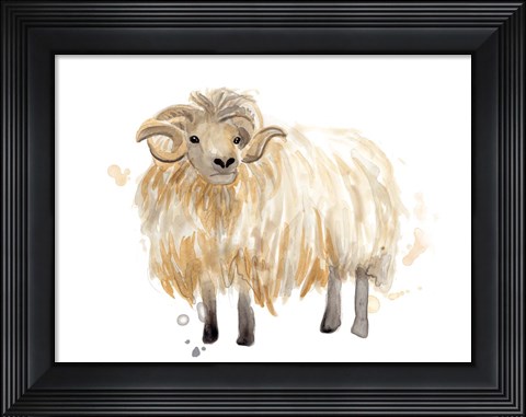 Framed Highland Squad II Print