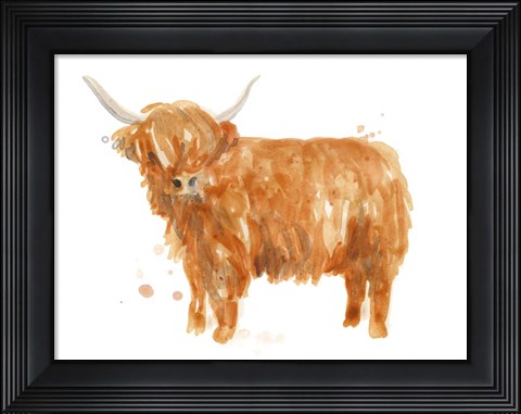 Framed Highland Squad IV Print