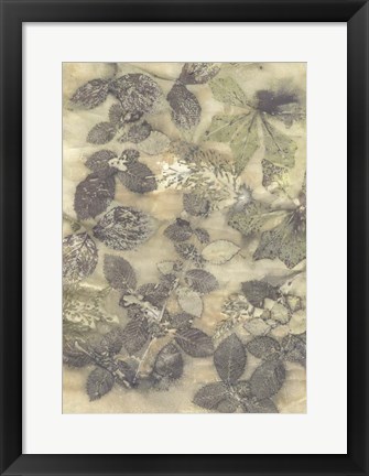 Framed Eco Print V Print