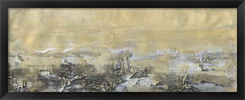 Framed Gold Horizon II Print