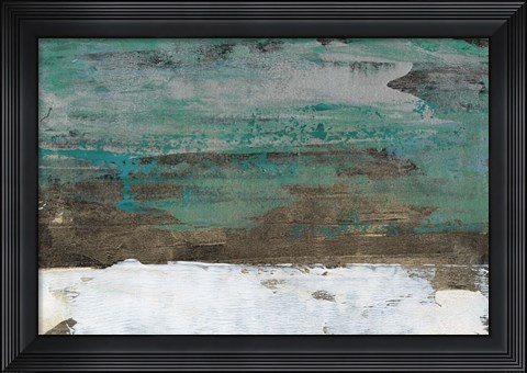 Framed Patina Shimmer I Print